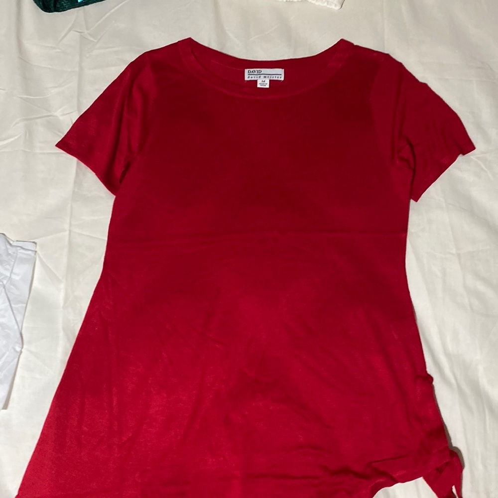 David Meister Asymmetric Drama Tunic